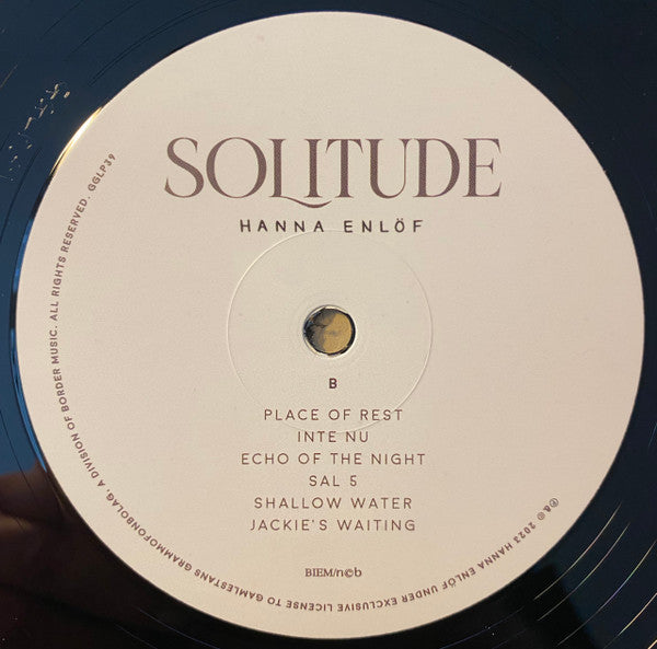 Hanna Enlöf : Solitude (LP, Album)