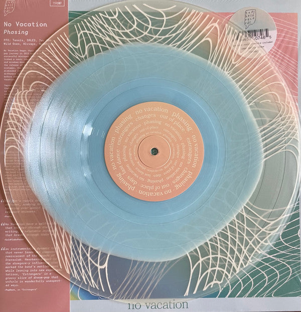 No Vacation : Phasing (12", S/Sided, EP, Ltd, RP, Lig)