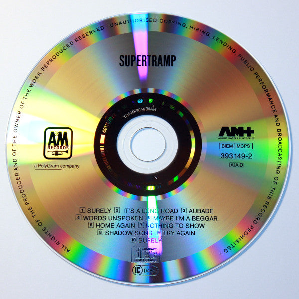 Supertramp : Supertramp (CD, Album, RE, RM, Uni)