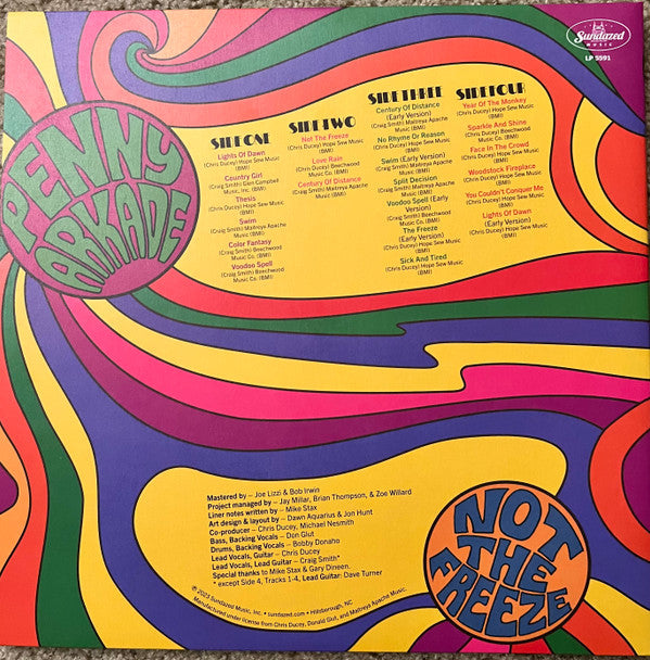 Penny Arkade : Not The Freeze (2xLP, Mono, RE, RM, Pur)