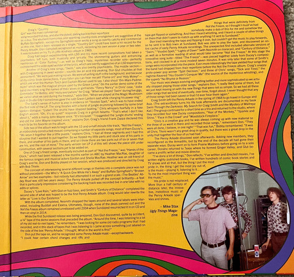 Penny Arkade : Not The Freeze (2xLP, Mono, RE, RM, Pur)