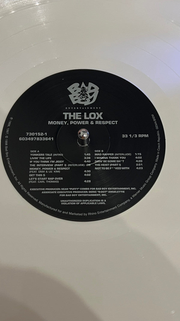 The Lox : Money, Power & Respect (LP, Whi + LP + Album, Ltd, RE)