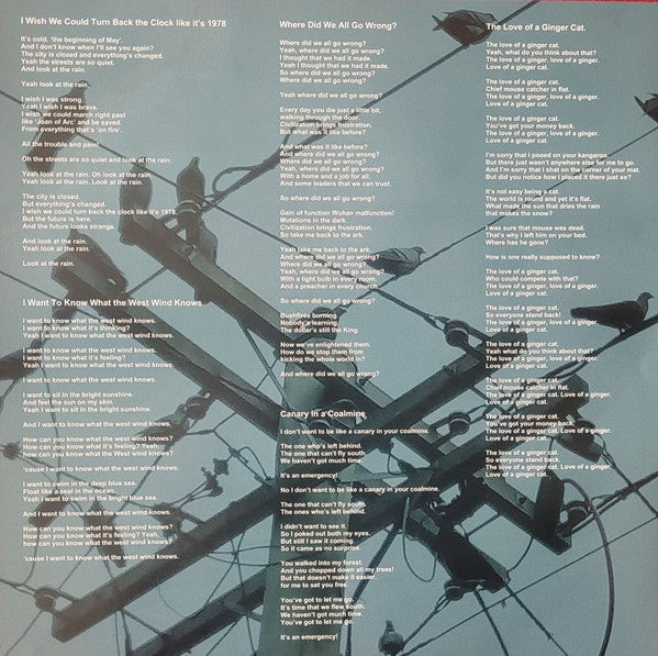 Graeme Jefferies : Canary In A Coalmine (LP, Album, Ltd, Blu)