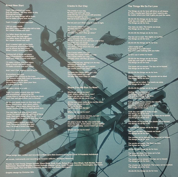 Graeme Jefferies : Canary In A Coalmine (LP, Album, Ltd, Blu)