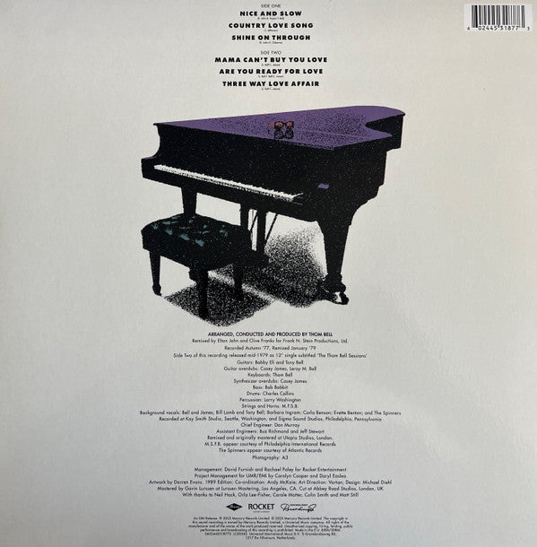Elton John : The Complete Thom Bell Sessions (LP, RE, RM, 180)