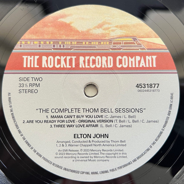 Elton John : The Complete Thom Bell Sessions (LP, RE, RM, 180)
