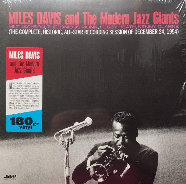 Miles Davis : Miles Davis And The Modern Jazz Giants (LP, Comp, RE, 180)