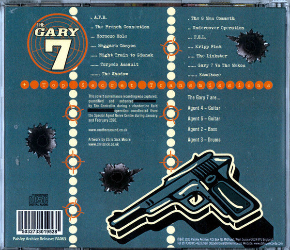 The Gary 7 : Three Of Our Agents Are Missing (CD, Album)