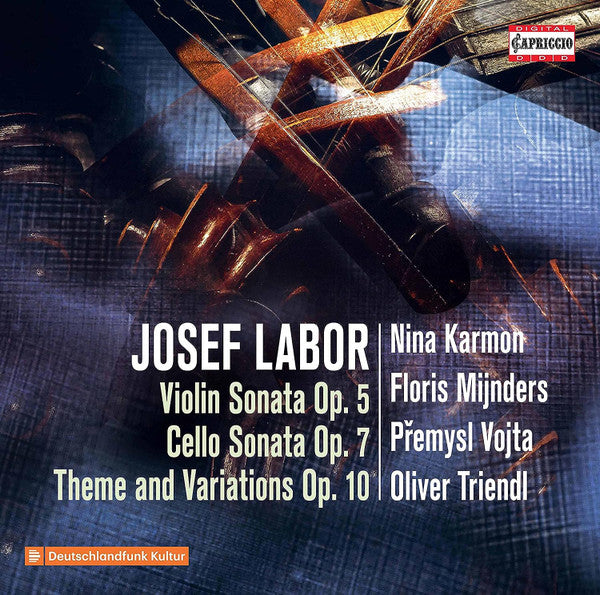 Josef Labor, Nina Karmon, Floris Mijnders, Přemysl Vojta, Oliver Triendl : Violin Sonata Op. 5; Cello Sonata Op. 7; Theme And Variations Op. 10 (CD, Album)