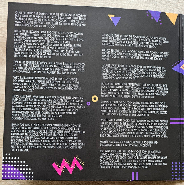 Duran Duran Featuring Andy Wickett : Girls On Film (Complete 1979 Demos) (LP, Comp, Ltd, Blu)