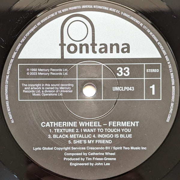Catherine Wheel : Ferment (LP, Album, RE + 12", EP, RE)