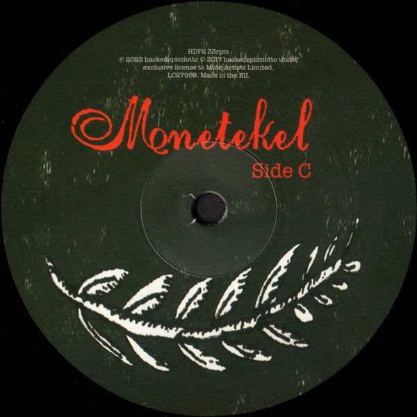Hackedepicciotto : Menetekel  (2xLP, Album, RE)