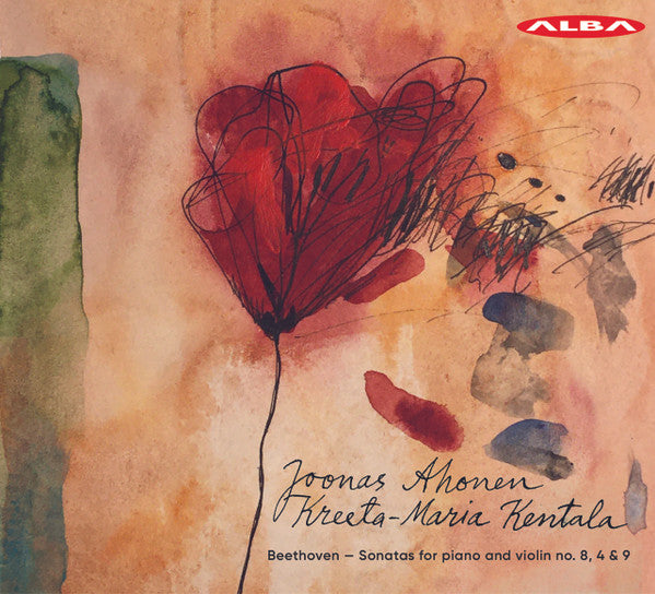 Ludwig van Beethoven - Joonas Ahonen (2), Kreeta-Maria Kentala : Sonatas 8, 4 & 9 For Piano & Violin (CD, Album)