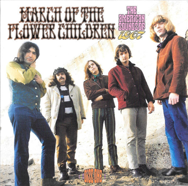 Various : March Of The Flower Children (The American Sounds Of 1967) (3xCD, Comp + Box)