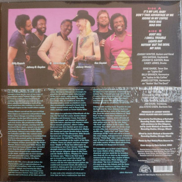Johnny Winter : Guitar Slinger (LP, Album, RE)
