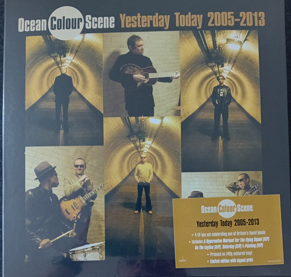 Ocean Colour Scene : Yesterday Today 2005-2013 (LP, Album, RE, Pur + LP, Album, RE, Sil + LP, Albu)