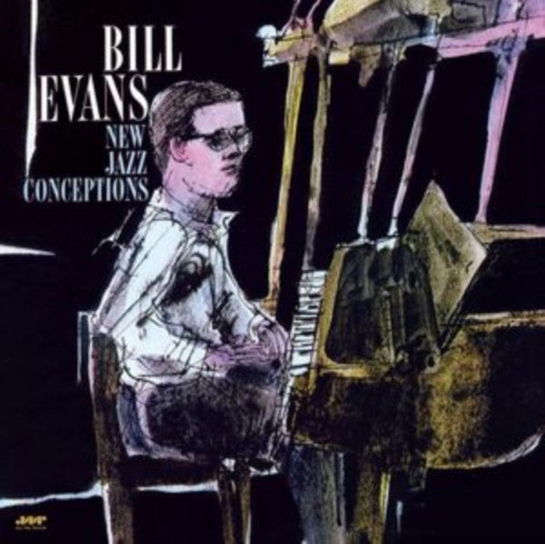 Bill Evans : New Jazz Conceptions (LP, Album, RE, 180)