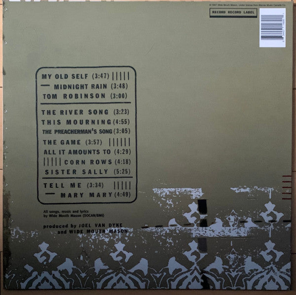 Wide Mouth Mason : Wide Mouth Mason (LP, Ltd)