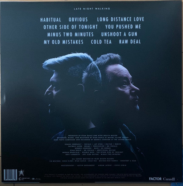 Wide Mouth Mason : Late Night Walking (LP, Ltd)
