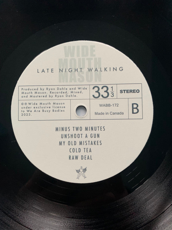 Wide Mouth Mason : Late Night Walking (LP, Ltd)