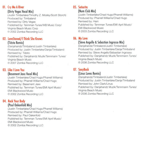 Justin Timberlake : Essential Mixes (CD, Comp)