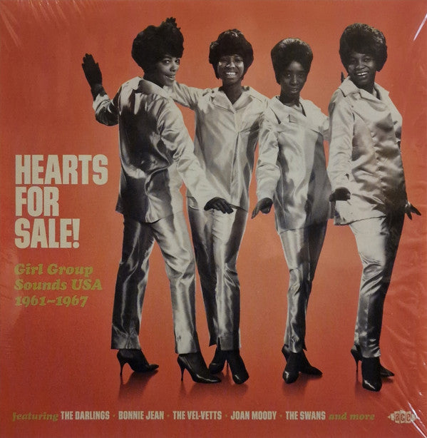 Various : Hearts For Sale! (Girl Group Sounds USA 1961-1967) (LP, Comp, Mono)
