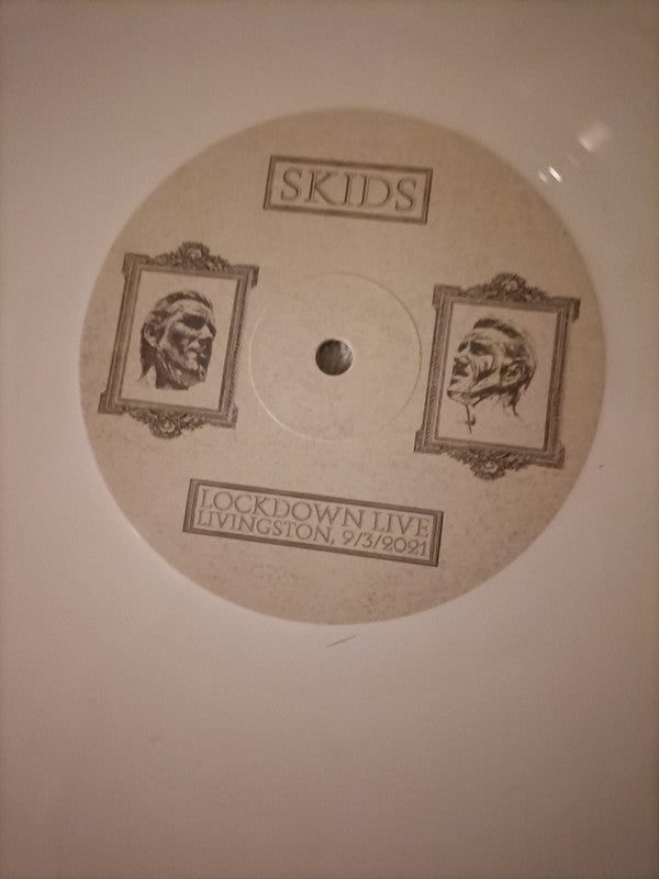 Skids : Lockdown Live Livingston, 9/3/2021 (LP, Whi)