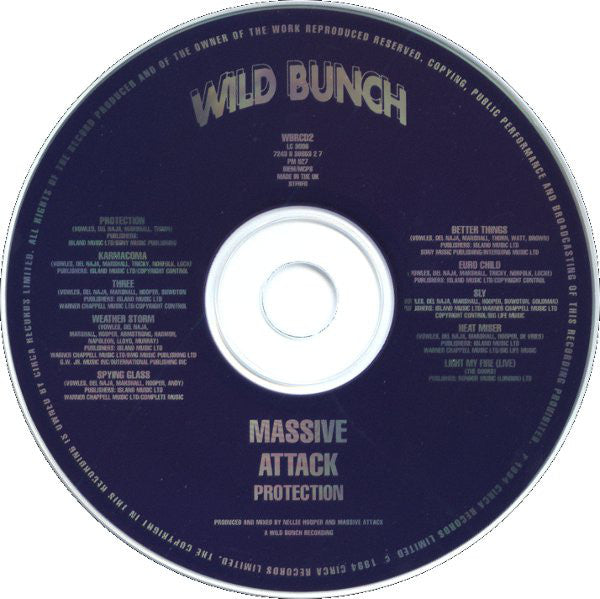 Massive Attack : Protection (CD, Album)