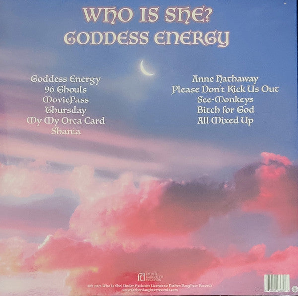 Who Is She? : Goddess Energy (LP, Album, Ltd, Vio)
