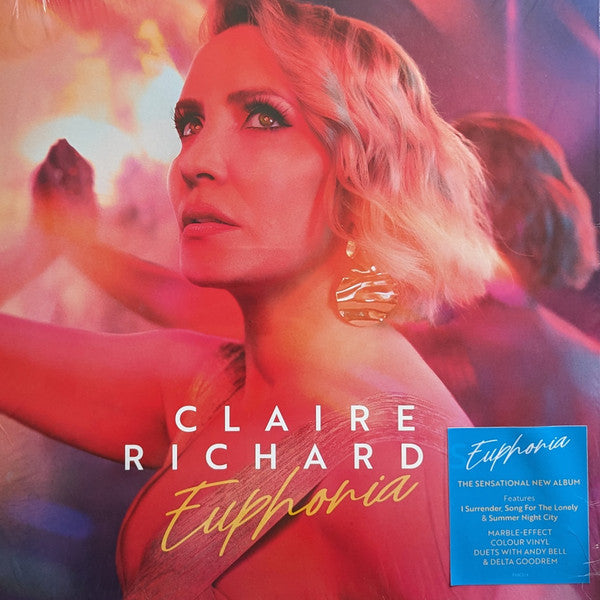 Claire Richards : Euphoria (LP, Album, Blu)