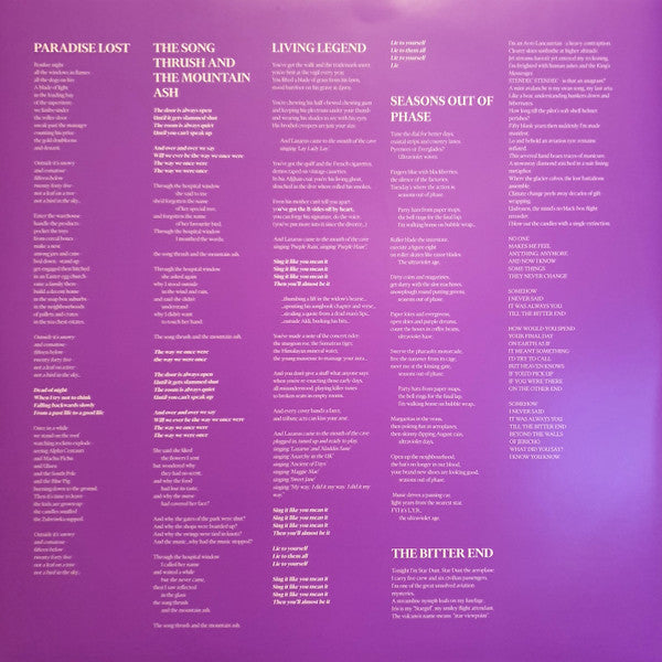 LYR (3) : The Ultraviolet Age (LP, Album)
