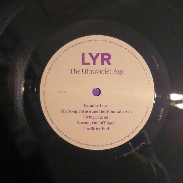 LYR (3) : The Ultraviolet Age (LP, Album)