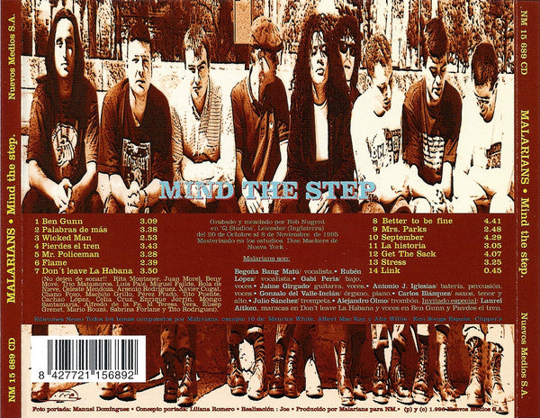 Malarians : Mind The Step! (CD, Album)