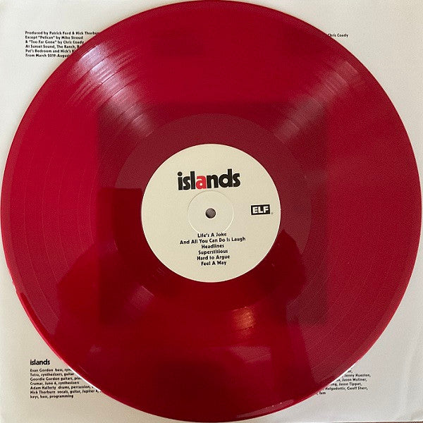 Islands : And That's Why Dolphins Lost Their Legs (LP, Album, Ltd, Red)
