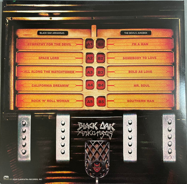 Black Oak Arkansas : The Devil's Jukebox (LP, Album, Ltd, Red)