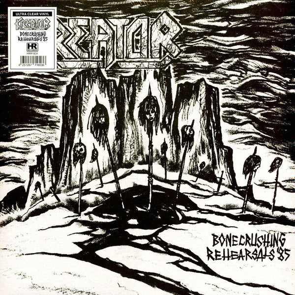 Kreator : Bonecrushing Rehearsals '85 (LP, Album, RP, Cle)