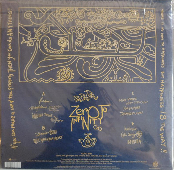 Gong : Zero To Infinity (2xLP, Album, RE)