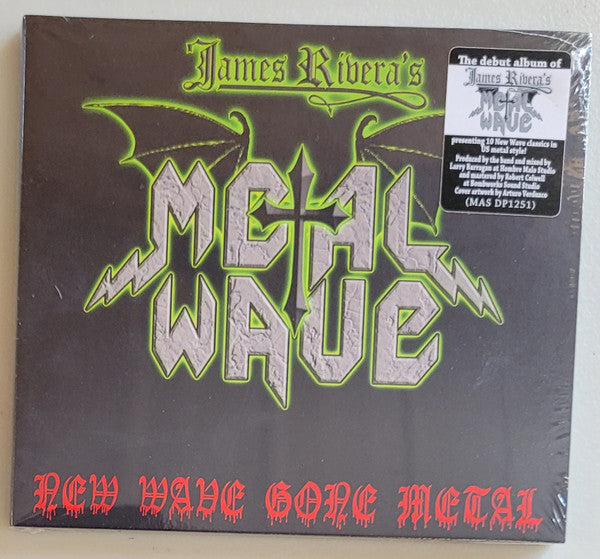 James Rivera's Metal Wave : New Wave Gone Metal (CD, Album)