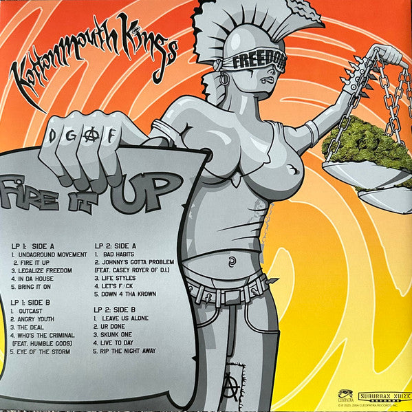 Kottonmouth Kings : Fire It Up (LP, Album, Ltd, RE, Bri)