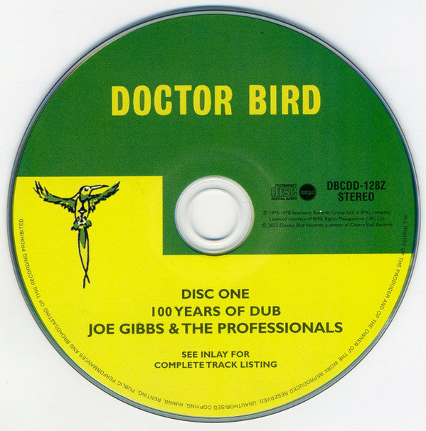 Joe Gibbs & The Professionals : 100 Years Of Dub (2xCD, Comp)