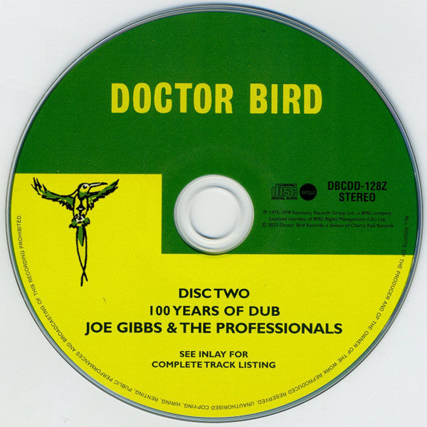 Joe Gibbs & The Professionals : 100 Years Of Dub (2xCD, Comp)