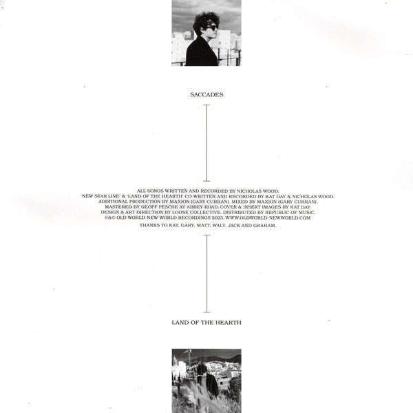Saccades (2) : Land Of The Hearth (LP, Album, Ltd, Blu)