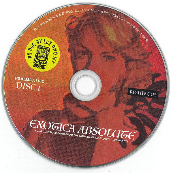 Les Baxter : Exotica Absolute (Four Classic Albums From The Godfather Of Exotica) (2xCD, Comp)
