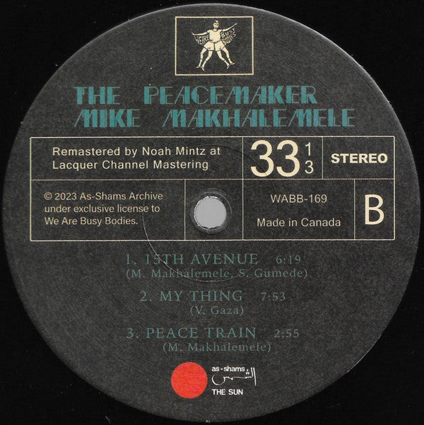 Mike Makhalemele : The Peacemaker (LP, Album, RE)
