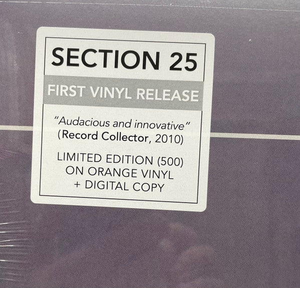 Section 25 : Retrofit (LP, Album, Ltd, RE, Ora)