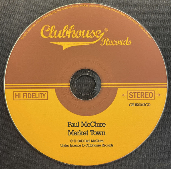 Paul McClure (4) : Market Town (CD)