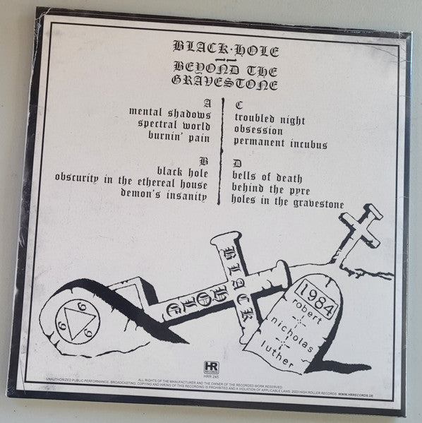 Black Hole (10) : Beyond The Gravestone (2xLP, Ltd, RE, Pur)