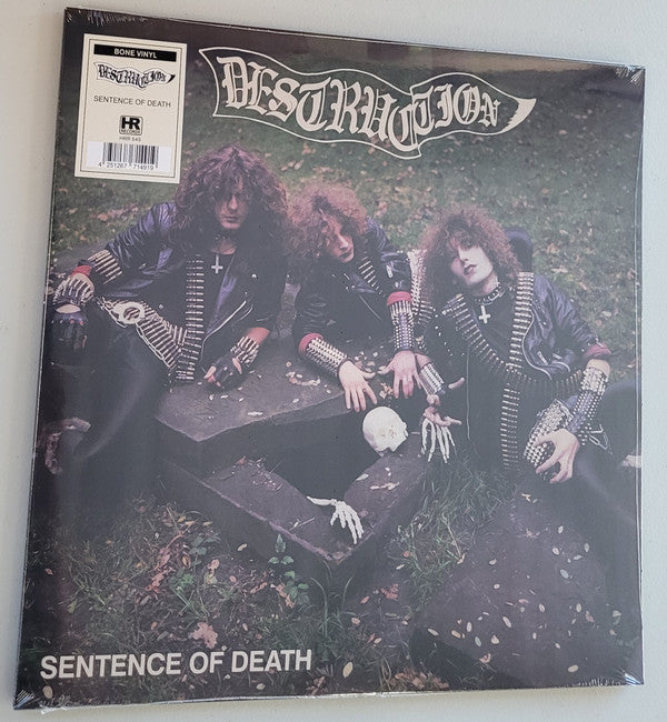 Destruction : Sentence Of Death (12", MiniAlbum, Ltd, RE, RP, US )