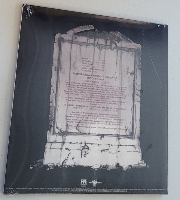 Destruction : Sentence Of Death (12", MiniAlbum, Ltd, RE, RP, US )