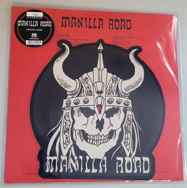 Manilla Road : Crystal Logic (10", Shape, Num, Pic)